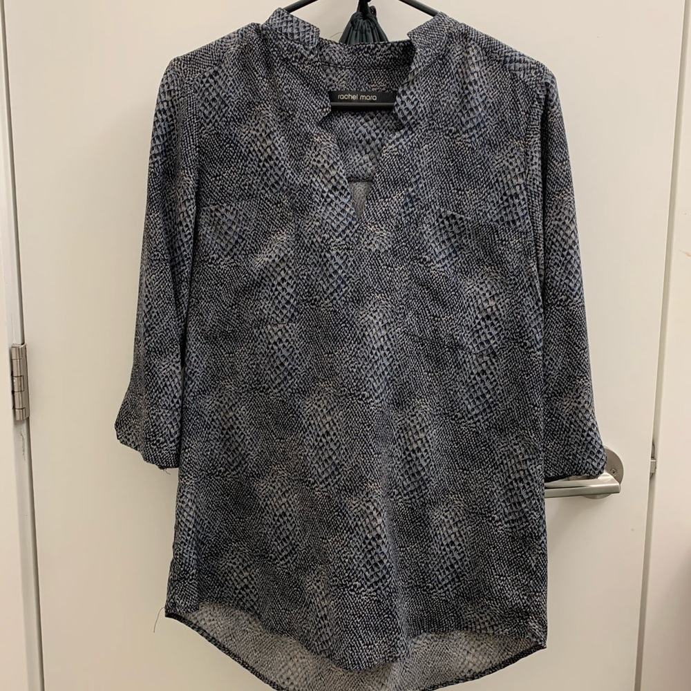 Rachel Mara Silk blouse size s